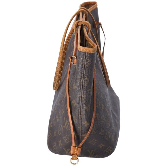 Louis Vuitton Neverfull MM Monogram Tote Bag M40156 Brown Canvas - Picture 5 of 11